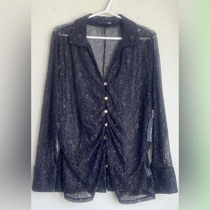 NWT Black Tape 1X Top